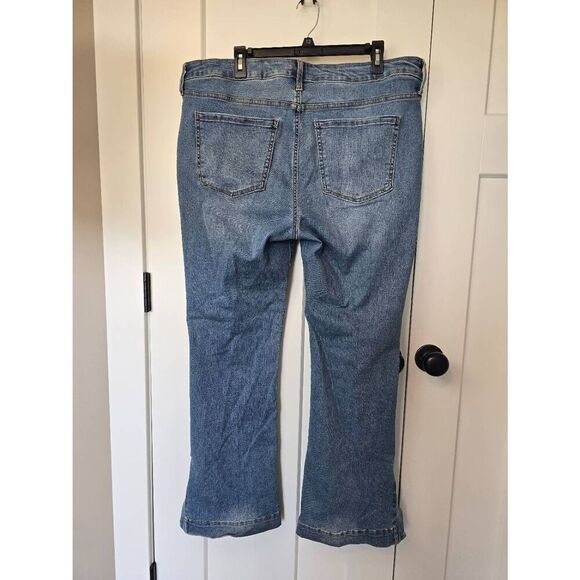 Terra & Sky Jeans Sz 16W with slit - Picture 4 of 8